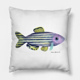 Zebra Danio Fish Pillow