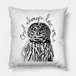 Owl Always Love You -darkside Pillow