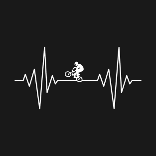 My Heart Sleeps For BMX Design T-Shirt