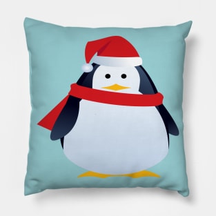 Christmas Penguin Pillow