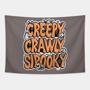 Creepy crawly spooky Tapestry