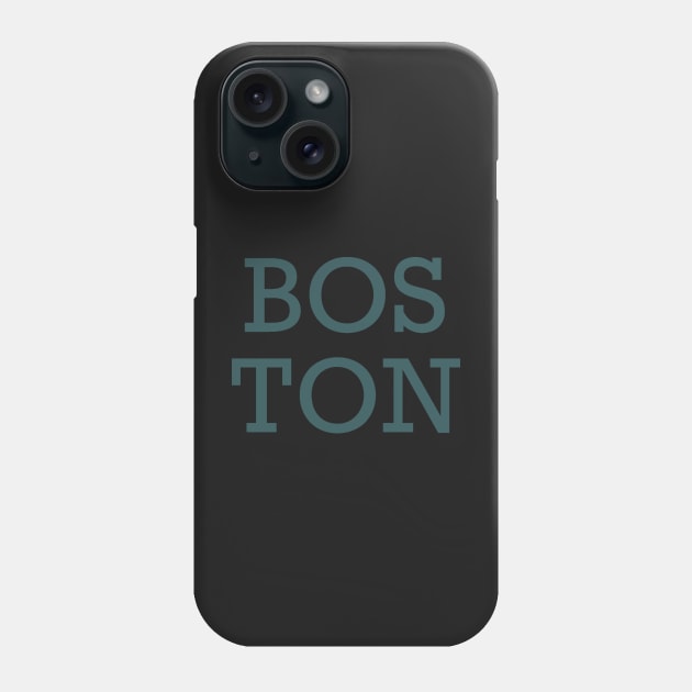BOSton Phone Case by Rosemogo