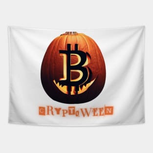 Crypto Halloween Tapestry