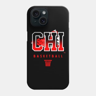 Chicago Basketball Retro Phone Case