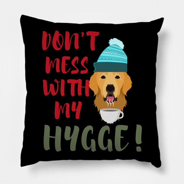 Cozy holiday hygge shirt Pillow by Patricke116