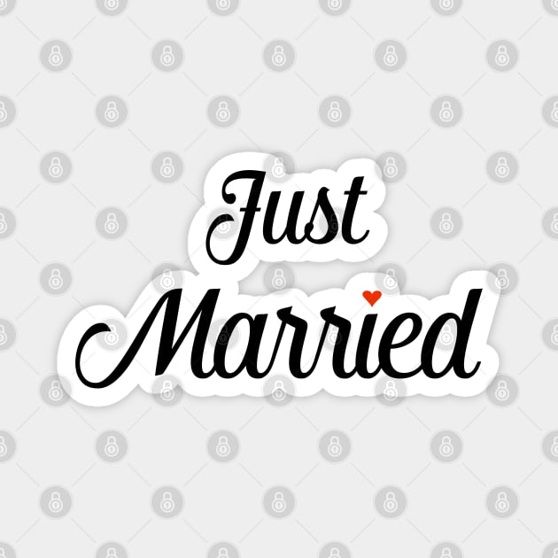 Just Married Magnet by Doswork