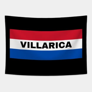 Villarica City in Paraguay Flag Colors Tapestry