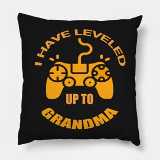 I have leveled my grandma couple | grandpa and grandma for gaming and play Pillow