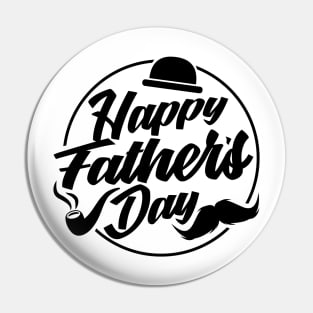 Happy Father's Day Best Father's Day Best Dad In The World Pin