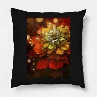 Fractal Space Asters Pillow