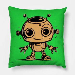 Badass Robot 3 Pillow