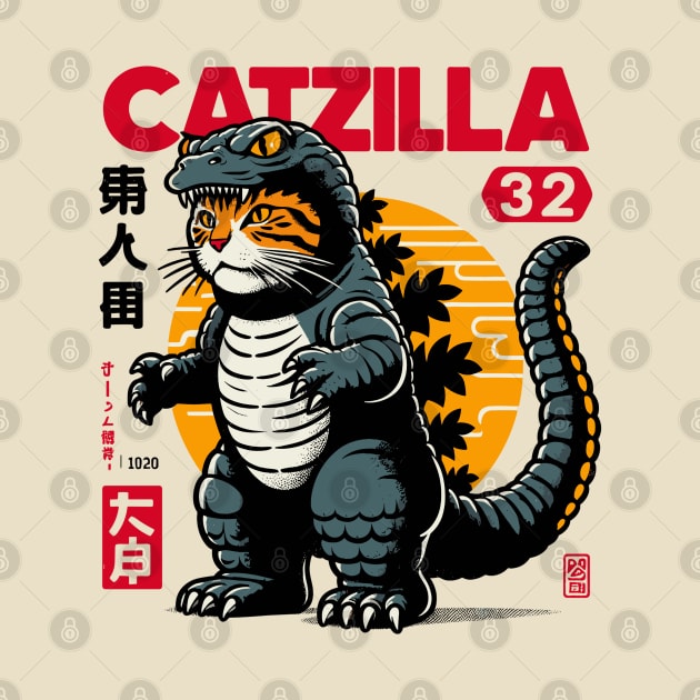 Catzilla by Minisim