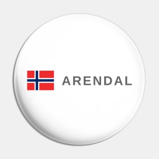 Arendal Norway Pin