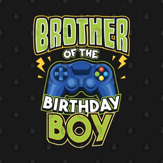 Brother of the Birthday Boy Matching Video Gamer by aneisha