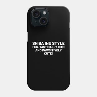 Shiba Inu Cute! Phone Case