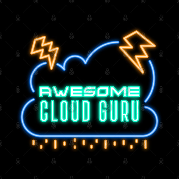 Awesome Cloud Guru - Cloud Computing by Cyber Club Tees