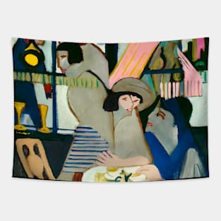 Cafe (1928) painting Tapestry