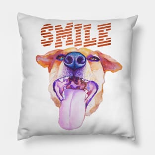 Dog smile Pillow