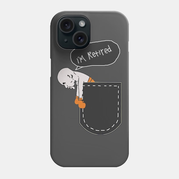 i'm retired Phone Case by americanauthors