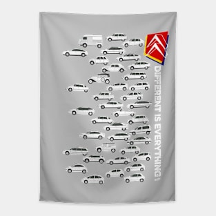 Citroen classic car collection Tapestry