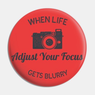 Photography Lover Pin