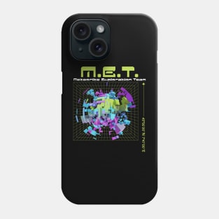 Meteorite Collector M.E.T. Meteorite Exploration Team Meteorite Phone Case