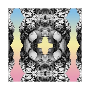 Kaleidoscopic David #2 ∆∆∆ Aesthetic Collage Design Original Graphic Work T-Shirt