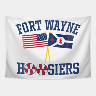 Defunct Fort Wayne Hoosiers Basketball Team Tapestry