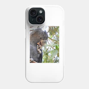 Black Cockatoo Phone Case