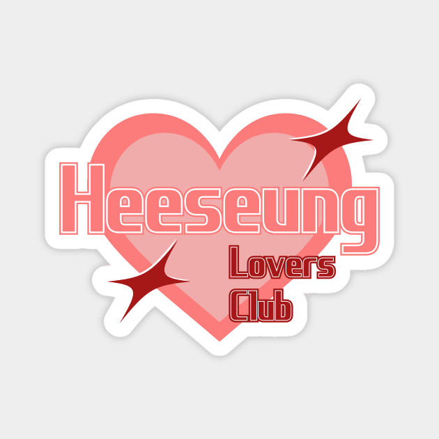 Heeseung Lovers Club ENHYPEN Magnet by wennstore