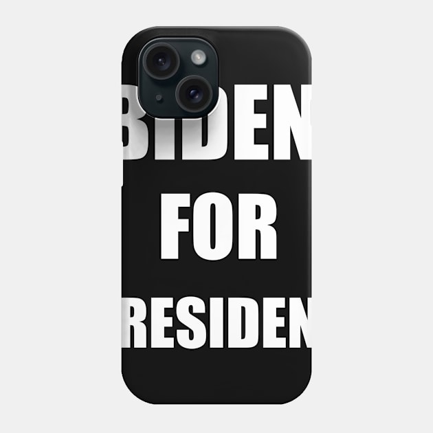 biden for resident Phone Case by itacc