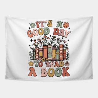 Its a Good Day to Read a Book Tapestry