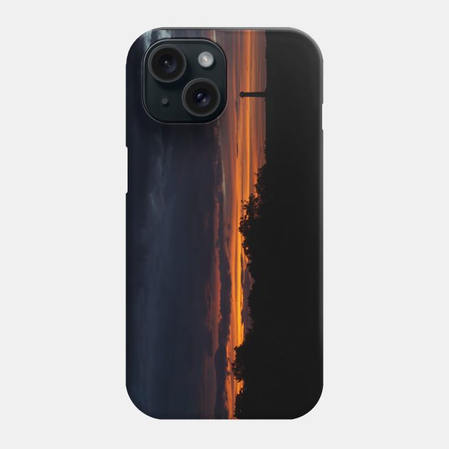 Orange Sky Phone Case by Nicole Gath Photography