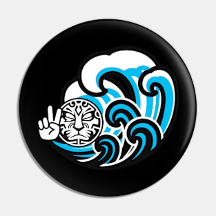 Jinrai: Peace Wave Pin