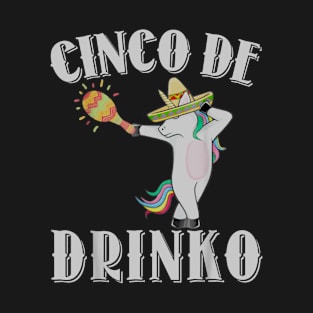 Cinco De Drinko Lime Cinco De Mayo May Fifth 2018 Drinking T-Shirt