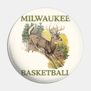 Milwaukee Basketball Truck Stop Tee Pin