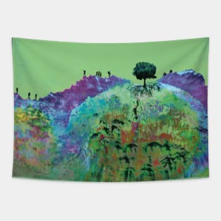 Tree Mountain Tapestry