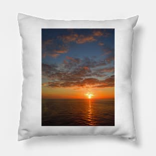 Mediterranean Sunset Pillow