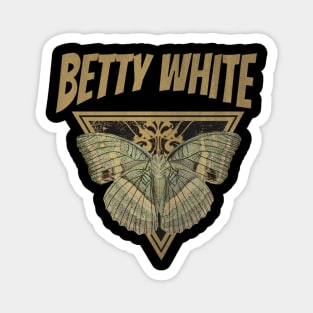 Betty White // Fly Away Butterfly Magnet