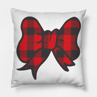 Christmas Ribbon Pillow