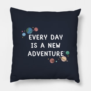 Every Day Is A New Start. Motivational and Inspirational Saying. Pillow