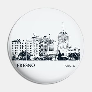 Fresno - California Pin