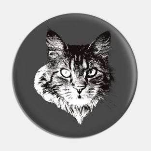 Maine Coon - Maine Coon Christmas Gifts Pin