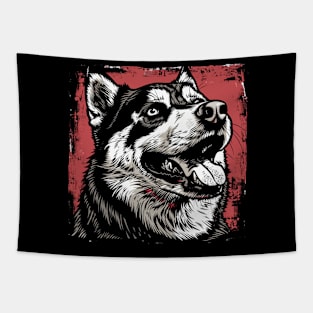 Alaskan Malamute Tapestry