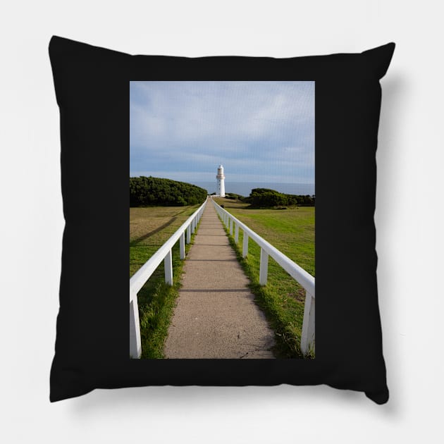 Path to Otway lighthouse. Pillow by sma1050