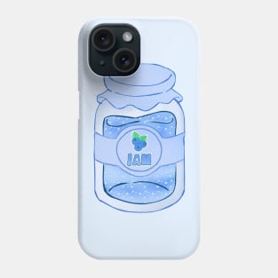 Kawaii Blueberry Jam Phone Case