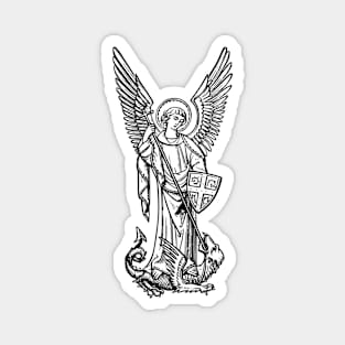 Saint Michel - Saint Michael Magnet