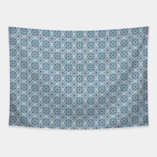 Frozen geometric shapes Tapestry