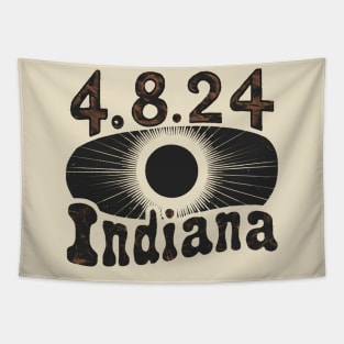 Solar eclipse apparel Indiana Tapestry