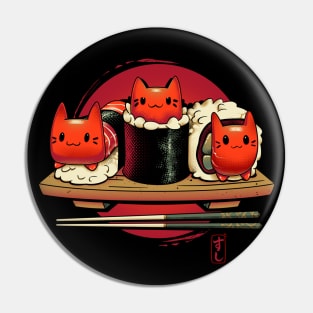 Meowshis - Cute Sushi Cats Pin